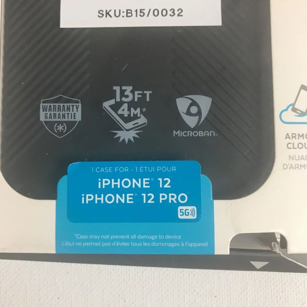 Speck Presidio Perfect-Clear Series Case for Apple iPhone 12 Pro